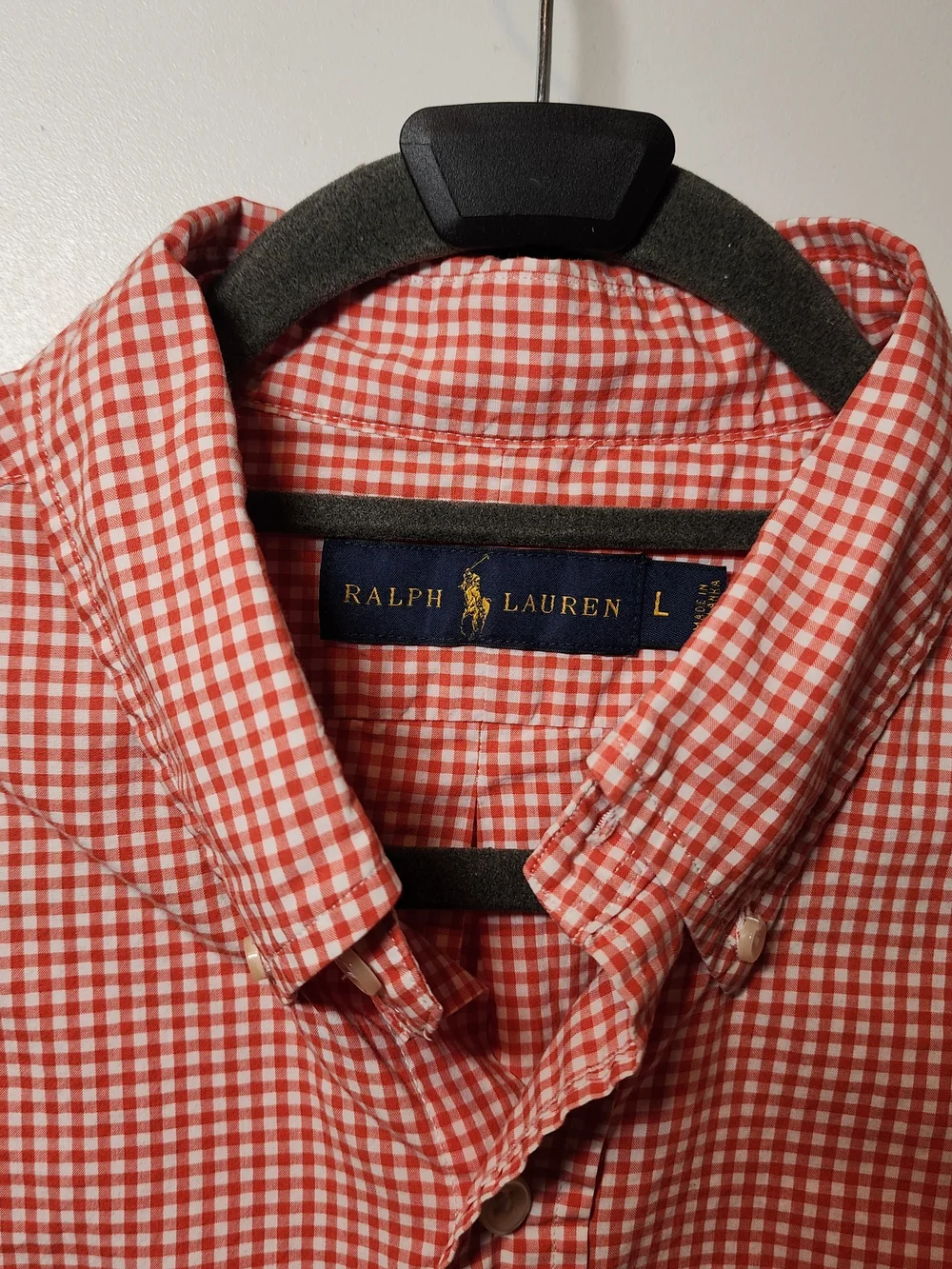 Polo by Ralph Lauren Red Gingham Button-Down Shirt